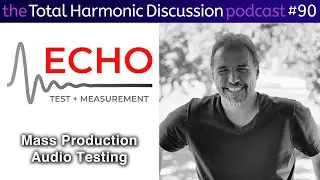THD 90 Echo Test + Measurement Apple II to Firewire to USB Audio +AIO  to solving production testing