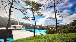 3D Walking Tour. Another Planet. UE 5.4. 4K 60FPS