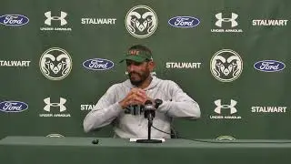 Colorado State Football: Jay Norvell Post-Game (Northern Colorado, 2025)