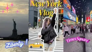 New York Vlog! 48saatte şehir turu, nerede yenir, nasıl gezilir? Amerika Vlog, Work&Travel 2024,🗽🌉🇺🇸