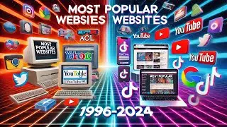 Most Popular Websites 1996 - 2024