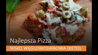 Pyszna pizza nisko węglowodanowa (keto)