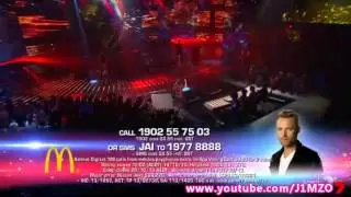 VOTING NUMBERS - Week 8 - Live Show 8 - The X Factor Australia 2013 Top 5