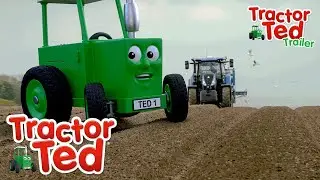 Spuds in Mud 🥔 | New Tractor Ted Trailer | Tractor Ted Official Channel