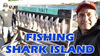 Остров рыбной ловли Shark Island на острове Норт-Падре, Техас