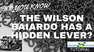 The Wilson Baiardo Has A HIDDEN Lever | Stringing Tip |