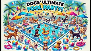 💦 Ultimate Dog Pool Party! Funniest & Cutest Dogs Enjoying Water! 🎉🐾