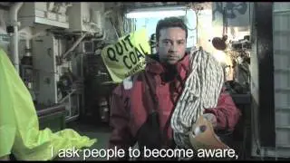 Greenpeace Activist: Jesus, Quit Coal Campaign [HD]