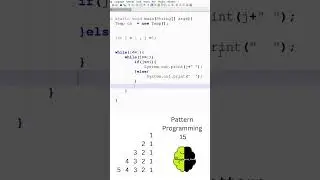 Day 15 || Pattern Programming 15 || Java || Zoho Pattern Programming ||  2-D Array || Star Pattern