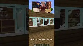 This Minecraft Villager mod is INSANE!!!  #minecraft #minecraftcommunity #gamingmods #shorts
