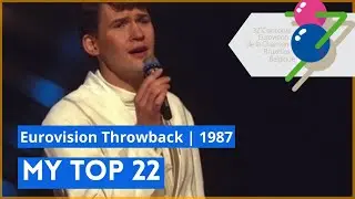 EUROVISION 1987 - MY TOP 22 [From POLAND]