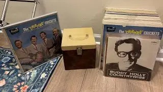 My Buddy Holly Vinyl Record Collection