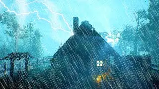 Thunderstorm & Rain Sounds | Nature Sounds Sleep Aid 2024, Insomnia Relief