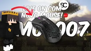 AO VIVO🔴 LIVE ON JOGANDO JOGANDO BEDWARS COM MOUSE NOVO PARTE 2 ! - KNUP KP-MU-007