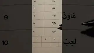 Arabic verbs vocabulary#shorts #arabic #german #speaking #english #video #arabiclessons #learnarabic