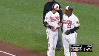 TB@BAL: Flaherty opens scoring, plates Kim on single