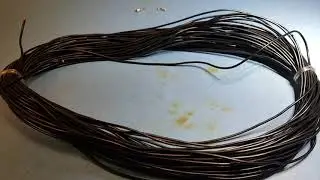 40m Sky Loop Antenna -Homebrew ham radio antenna rebuild.Pt 1.