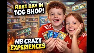 FIRST DAY RUNNING A TCG CARD SHOP! 😱 | MB Crazy Experiences
