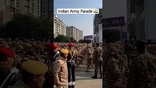 Army parade in jaipur #army #indianarmy
