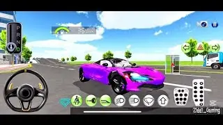 New Sports Car crash on highway - 3D Driving Class 2025 - 3D Driving Class Game - Car Game#3dcargame