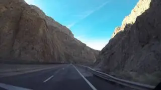 Virgin River Gorge  I-15 Scenic Drive ....Go Pro Mount