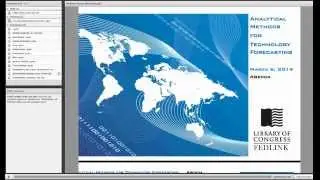 Analytical Methods for Technology Forecasting