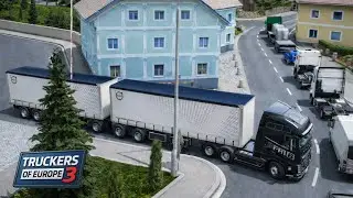 DRIVE VOLVO FH16 🚚  WITH MED DOUBLE TRAILERS CARGO IN TRUCKERS OF EUROPE 3  