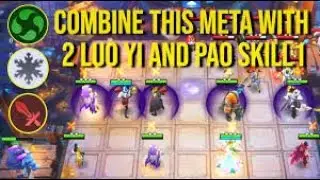 Combo Magic Chess Weapon Master Northern Vale + Elementalis + Dragon