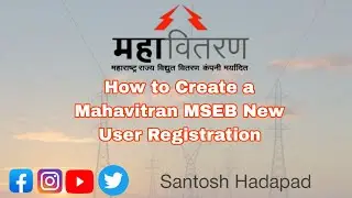 How to Create Mahavitran (MSEB) New User Registration | Consumer Registration Step-by-Step (2025)