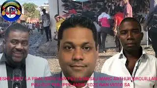 #Mason lòj Marc Arthur Drouillard anonse lakoulè nn peyi a,tande mesaj li voye bay Guy Philippe.