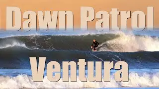 Ventura Surfers Point January Dawn Patrol Fun Winter Waves