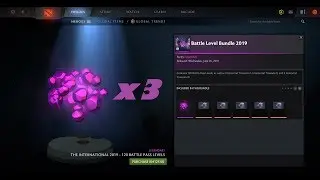 How to buy 3x The International 2019 Battle Level Bundle | Dota 2