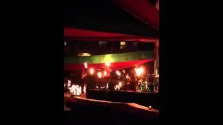Fire dance in Cabo