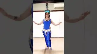 Let&rsquo;s practice #bellydanceperformance #bellydancelessons #easystepsforbeginners #easysteps