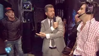 ¡No dejaron entrar a Francisco Delgado y Marcelo se calentó!