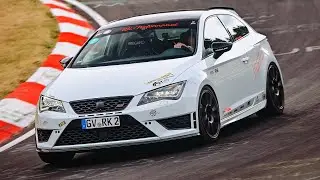 Erste mal am Bilster Berg 2:01,70 Seat Leon Cupra