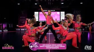 ATTACKTION | GERMANY | 1st Place IDO Disco Dance World Championship 2024 | Adults Groups