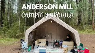 Winter Camping Adventure: Hidden Gem Campsite, Crabs, and Scenic Views at Andersons Mill Camping