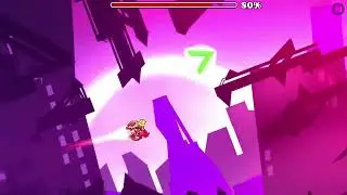 Unmei by Cavzie (Demon) 100% one coin | Geometry Dash 2.2