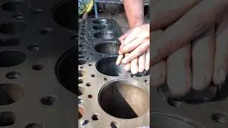 Diesel engine block polish #tranding #polish #machanical #dieseltruck