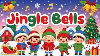 Рождественская песня &laquo;Jingle Bells&raquo; | Танцевальная песенка для малышей и детей | DishaToons