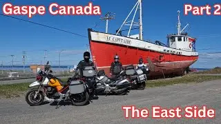 Gaspe part motorcycle trip Part 2.  The Far East side