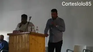 Antonio y Abraham de los merinales en la iglesia de la mina la biblioteca