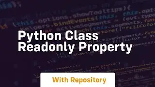 python class readonly property