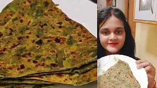 Soft & Healthy Palak Paratha 🌿 | Easy Spinach Paratha Recipe