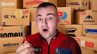 THE WORLDS BIGGEST DARTS UNBOXING