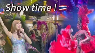 Chiang Mai gay night out. Let's see a cabaret show.