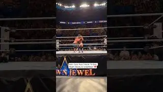 John Cena Hitting Legends Finishers at Crown Jewel 🔥