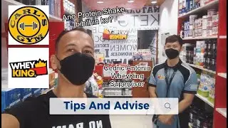 Protein Shake Tips and Advise Wheyking Supervisor Cedric Antonio