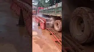 satisfying automatic truck cleaning system 😍🔥 #shorts #tiktok
